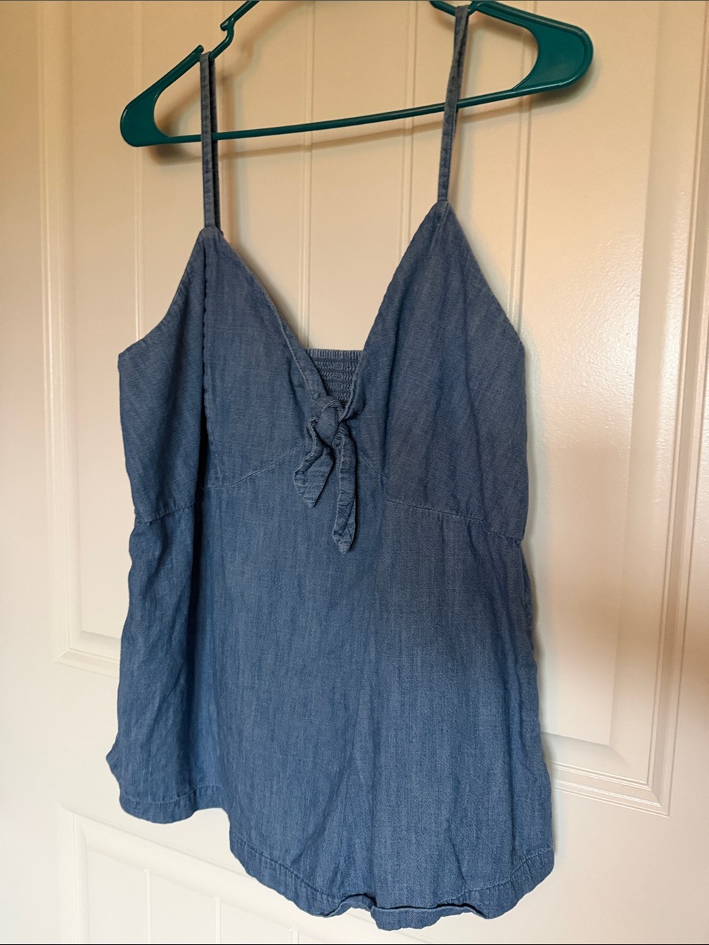 XL Jean Colored Old Navy Crop Top